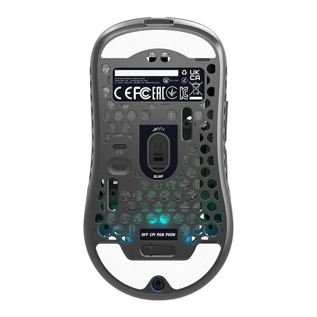 Cherry Xtrfy Ratón RGB 400-16.000 dpi inal. Black 4