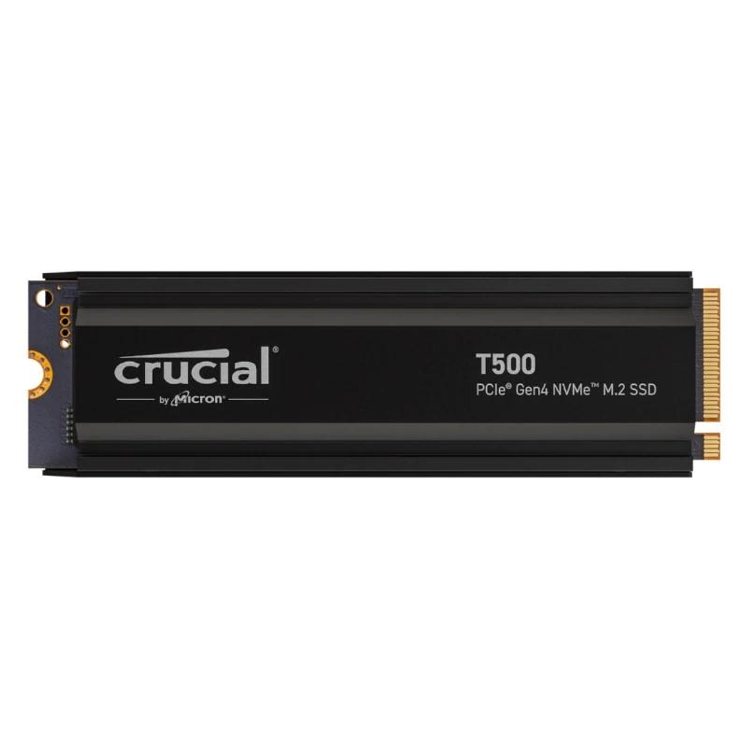 Crucial T500 SSD 2TB PCIe NVMe 4.0 x4 con HS 1