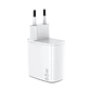 Celly Cargador Gan 1Usb 2Usb-C 65w WH - Thumbnail 2