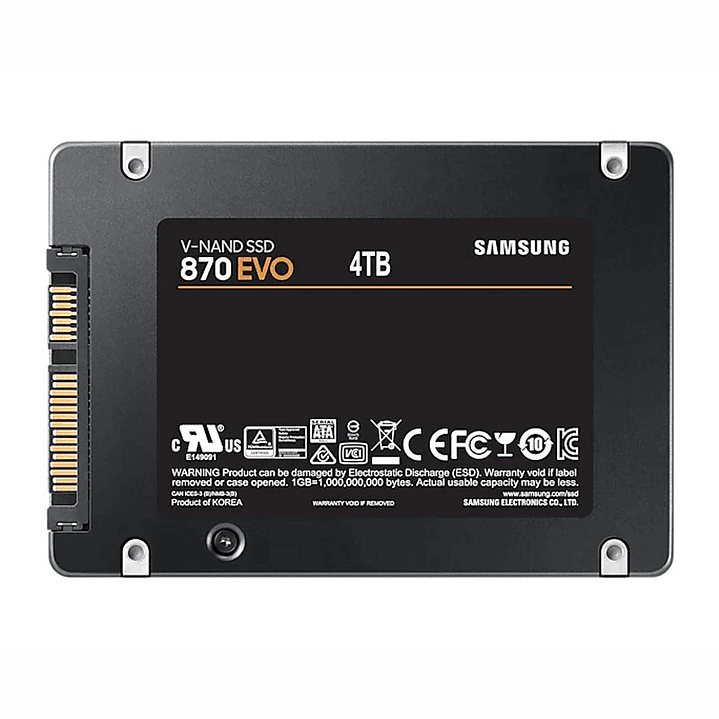 Samsung 870 Evo SSD 4TB 2.5