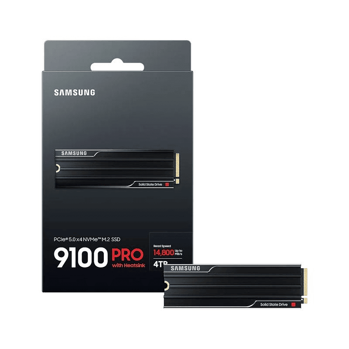 Samsung 9100 PRO HS SSD 4TB PCIe 5.0 14800 MB-s 4