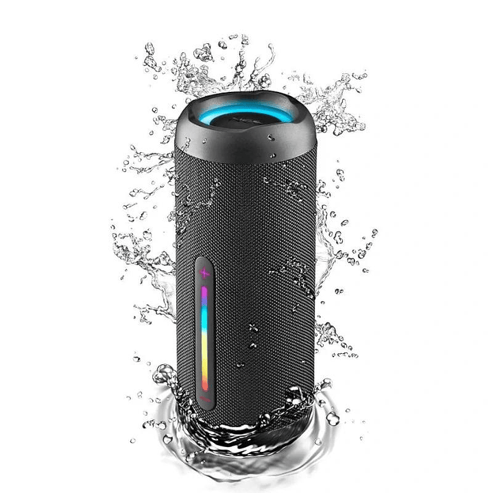 NGS Altavoz RollerFuria2 BT Rgb IP67 Negro 30W 2