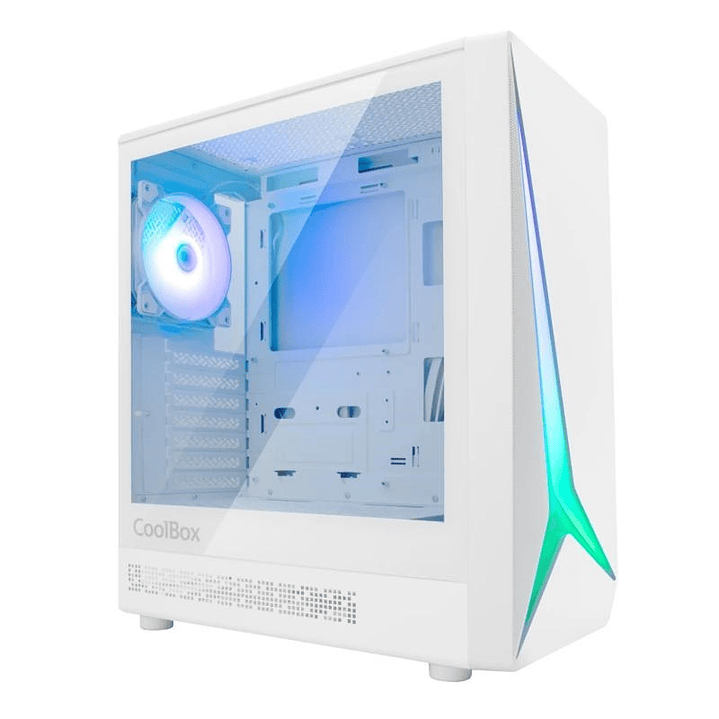Coolbox Caja Gaming ATX GA450 STARLIGHT White 1