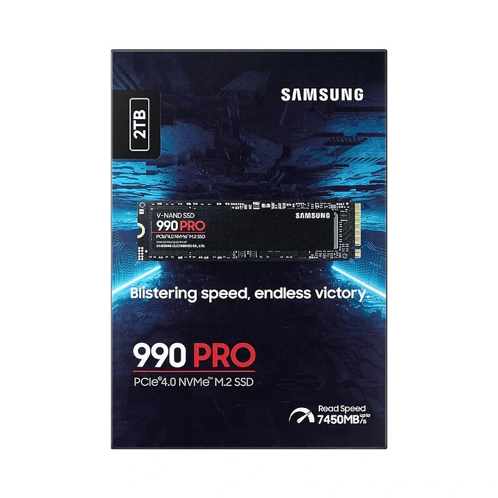 Samsung 990 PRO SSD 2TB PCIe 4.0 NVMe M.2 2