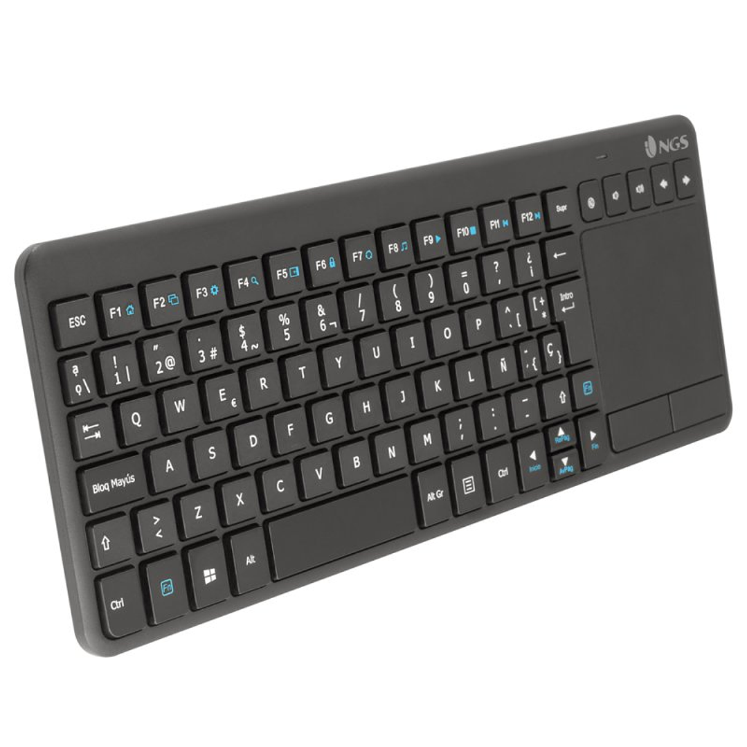 NGS Teclado inalámbrico con Touchpad Multimedia 2. 3