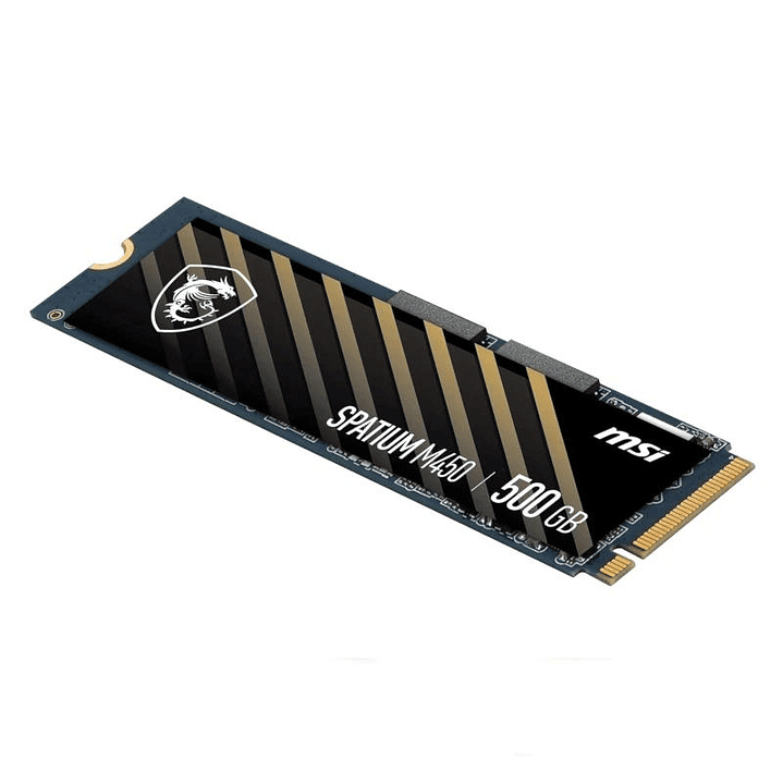 MSI SSD Spatium M450 500Gb PCIe 4.0 NVMe 3600 Mb-s 4