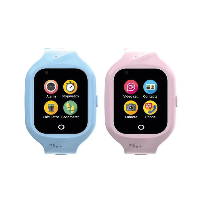 Celly Smartwatch Kids 4G 2 Correas Azul y Rosa 2