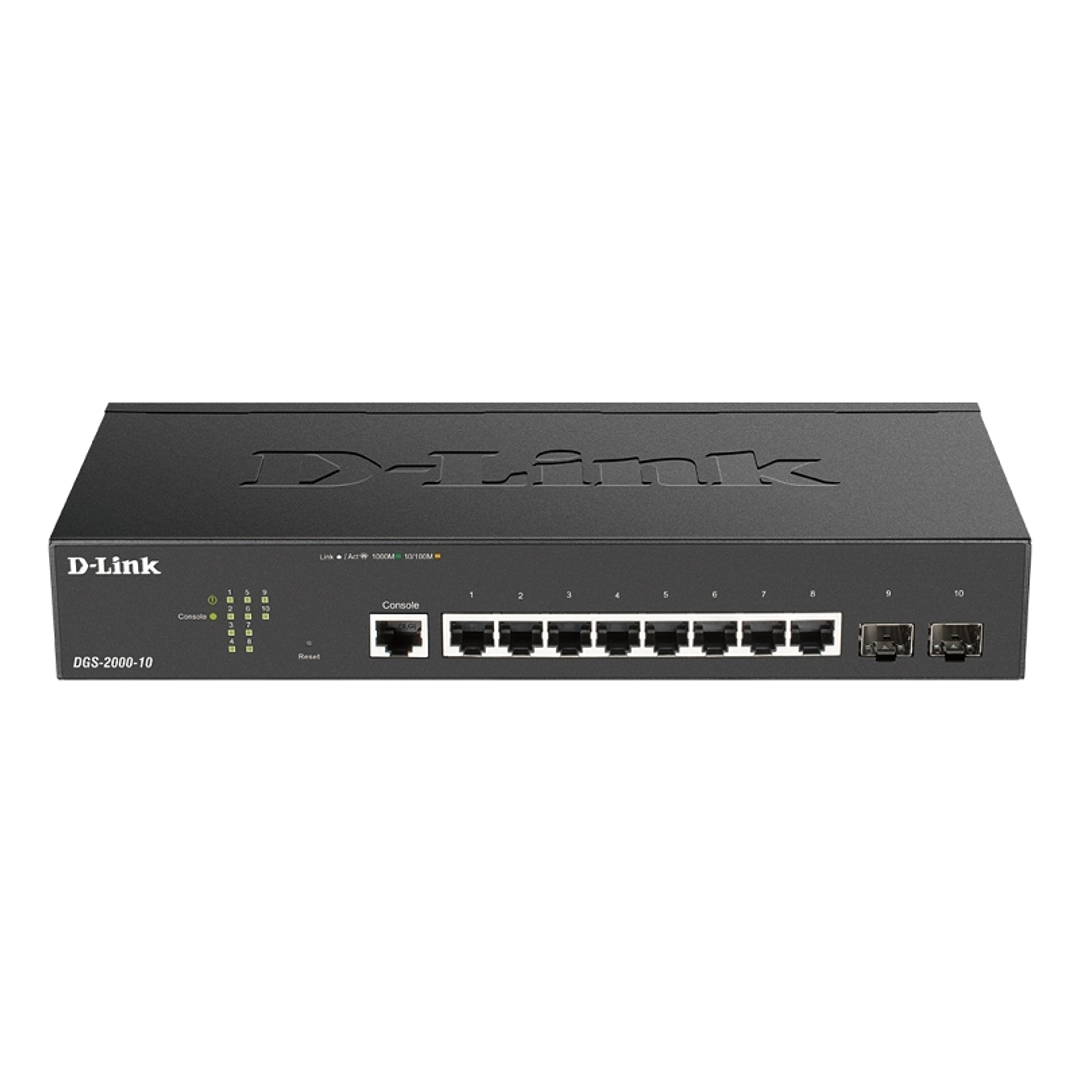 D-Link DGS-2000-10 Switch L2 8xGB 2xSFP 1