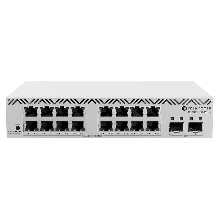 MikroTik CSS318-16G-2S+IN Switch 16xGbE 2xSFP+ 1