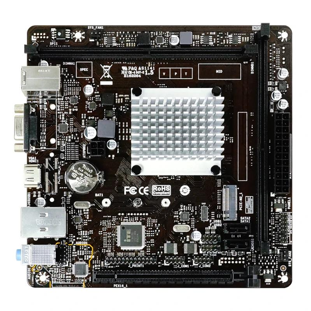 Biostar Placa Base J4125NHU mITX CPU integrada 2