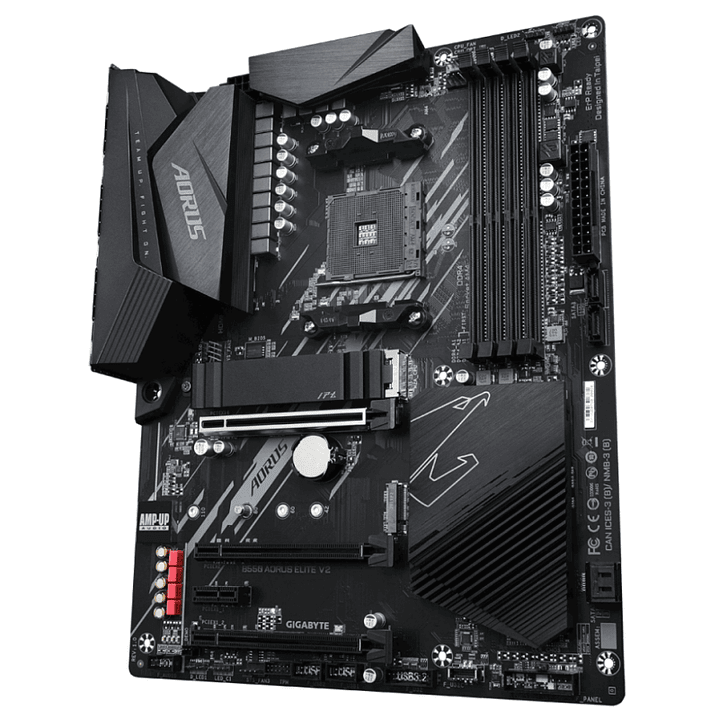 Gigabyte Aorus Placa Base B550 ELITE V2 ATX AM4 3