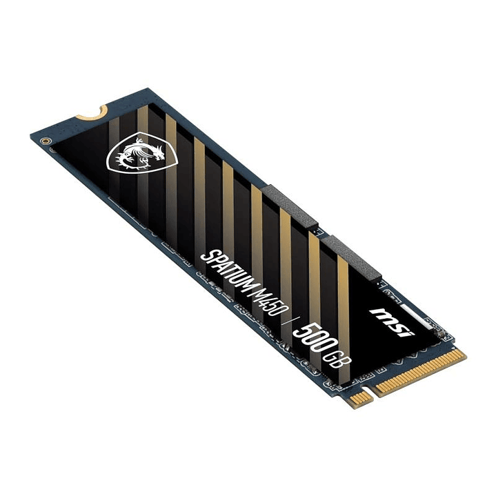 MSI SSD Spatium M450 500Gb PCIe 4.0 NVMe 3000 Mb-s 4