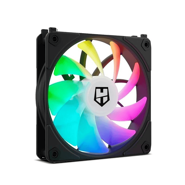 NOX HUMMER EASYLINK | ARGB FANS KIT NEGROS 3