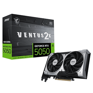 MSI VGA NVIDIA RTX 5050 8G VENTUS 2X OC DDR6