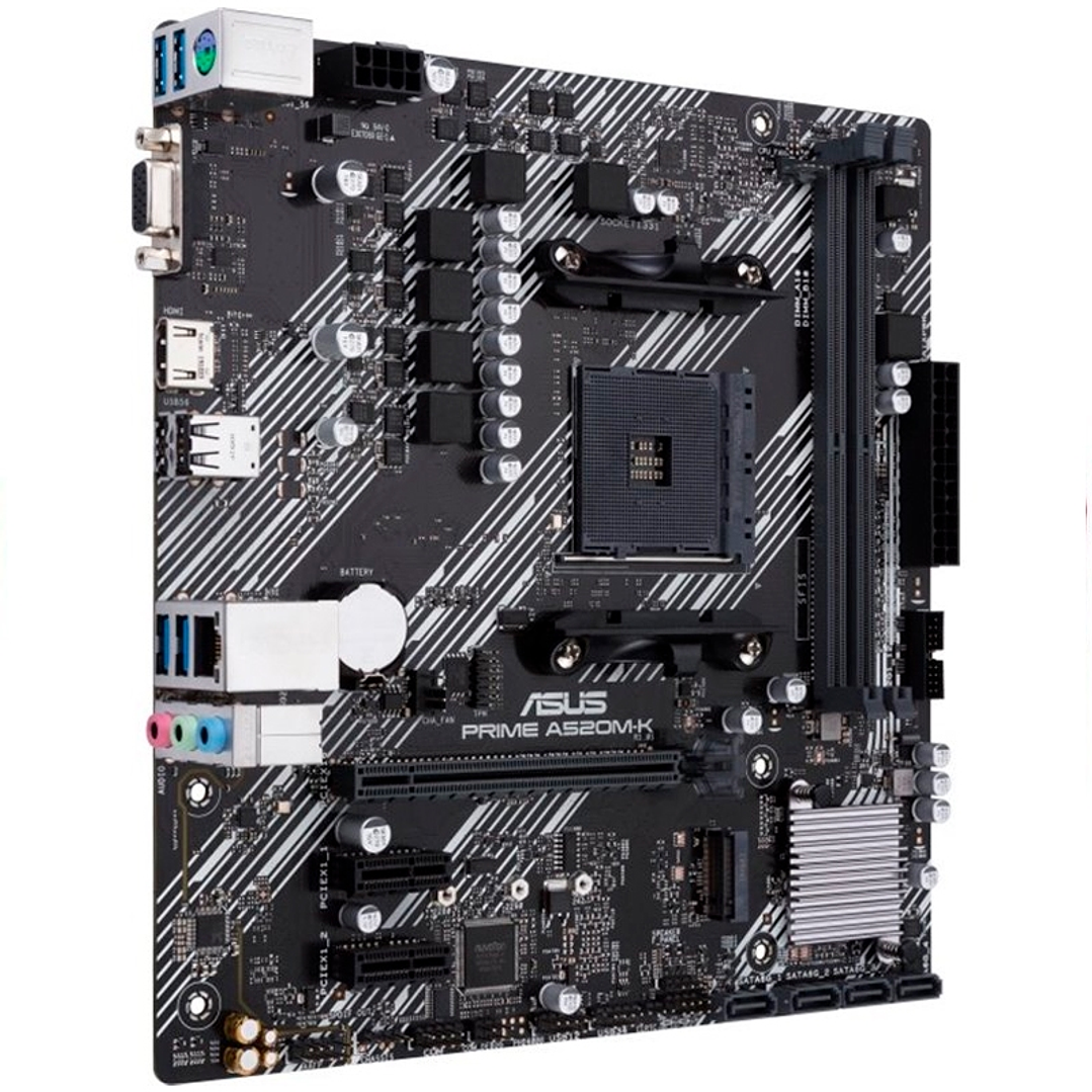 Asus Placa Base PRIME A520M-K  mATX AM4 1