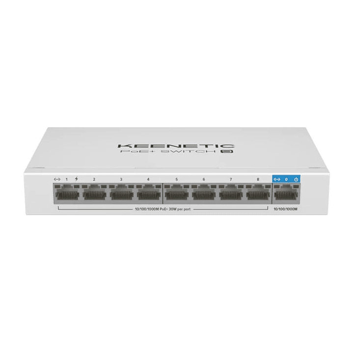 Keenetic PoE Switch 9 Gigabit 9 puertos 1