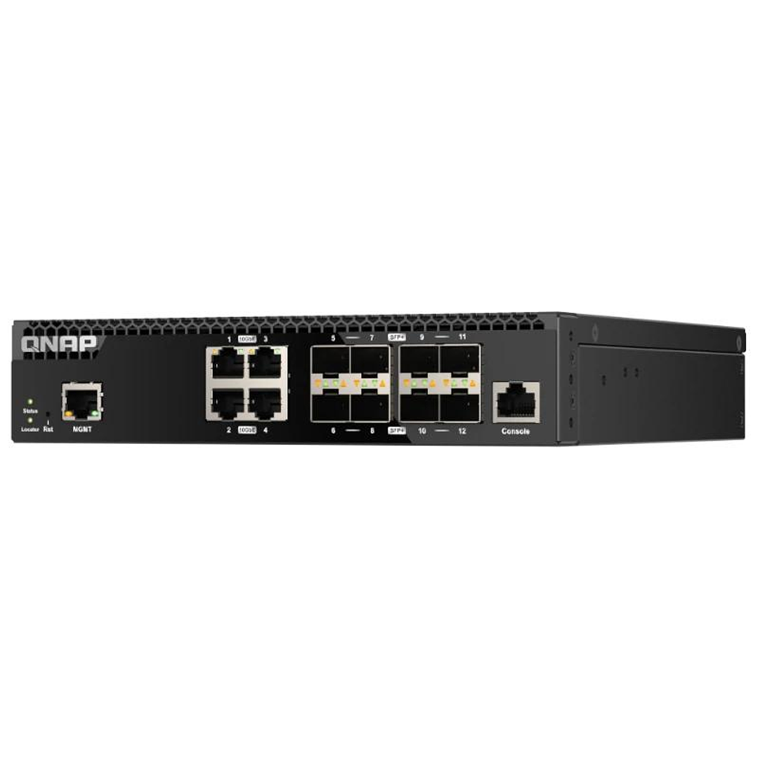 QNAP QSW-M3212R-8S4T Switch 8x10GbE SFP+ 4x10GbE 2