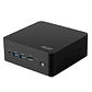 MSI Cubi NUC 1MG-207BES Core 5-120U negro - Thumbnail 1