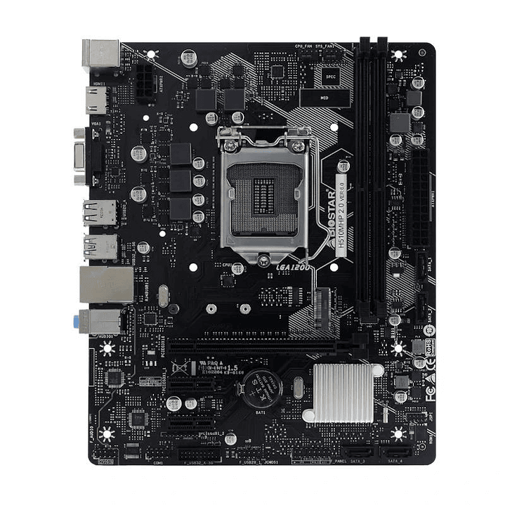 Biostar Placa Base H510MHP 2.0  mATX LGA1200 2