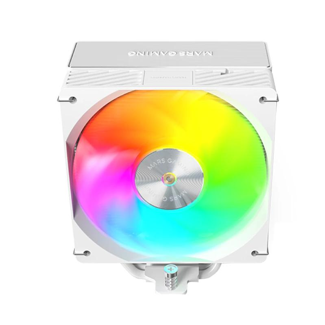 MARS GAMING  Ventilador CPU 280W TDP Blanco 2