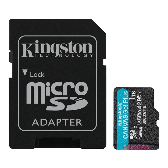 Kingston SDCG3/1TB microSD A2 clase 10 1TB c/a 1