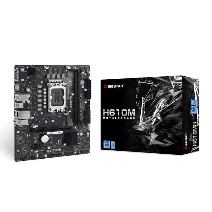 Biostar Placa Base H610MH D5 mATX LGA1700 1