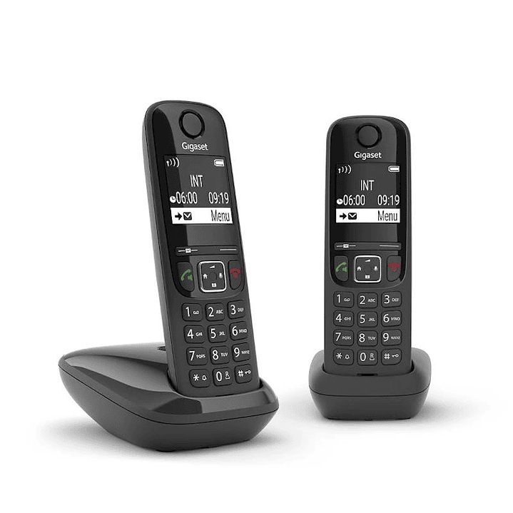 Gigaset AS690 Inalámbrico DECT DUO Negro 2