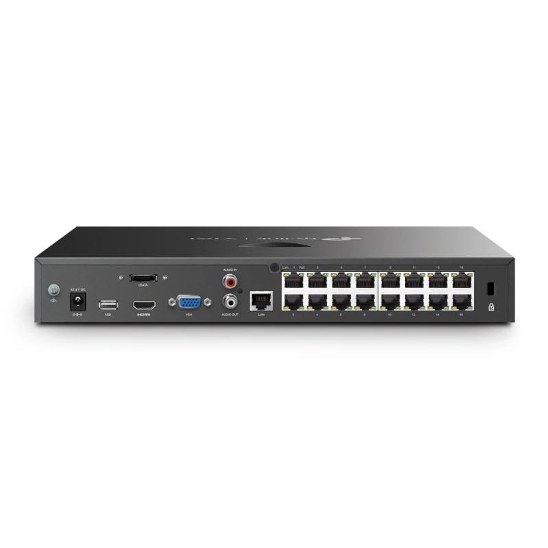 VIGI NVR2016H-16MP Grabador IP Rack 02 HDD 16 C Po 3