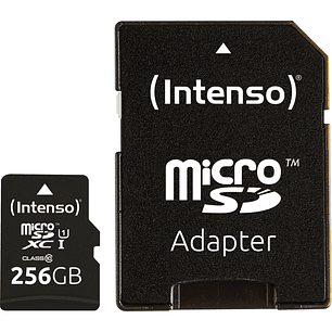 Intenso 3423492 Micro SD UHS-I Premium 256G c/adap