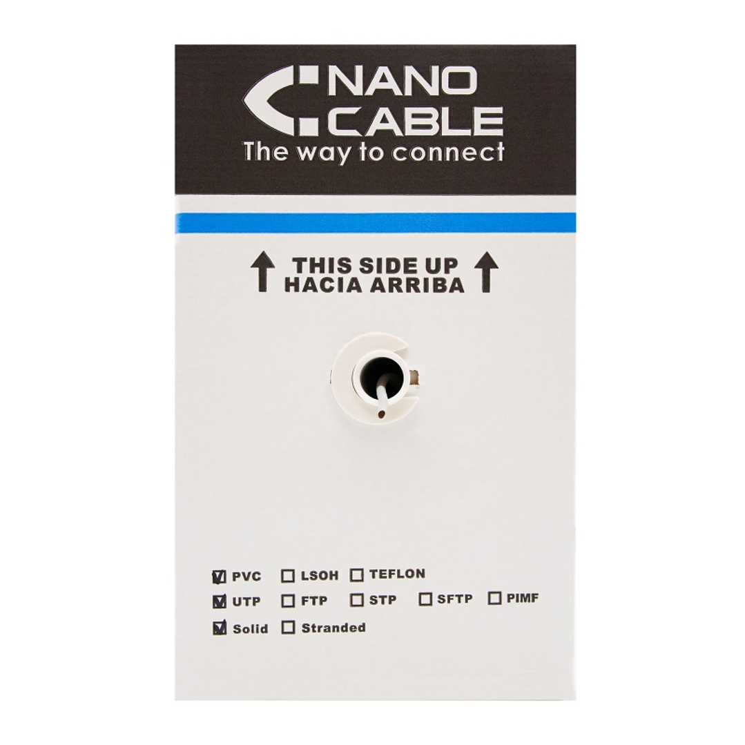 Nanocable Bobina  RJ45 CAT5E UTP Flexible 305Mts 2
