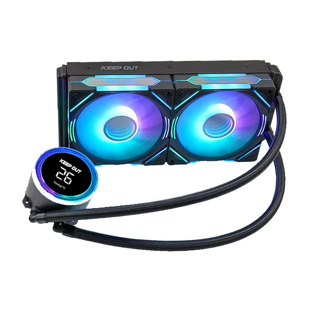 Keep Out Refriger. Liquida XWC-240 PRO 240mm Black 2