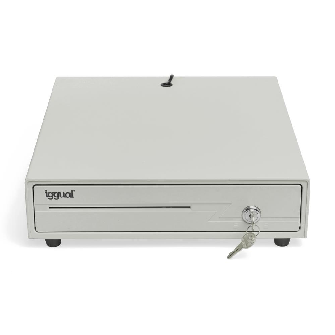 iggual Cajón portamonedas IRON-10W 38cm 4+6 blanco 4