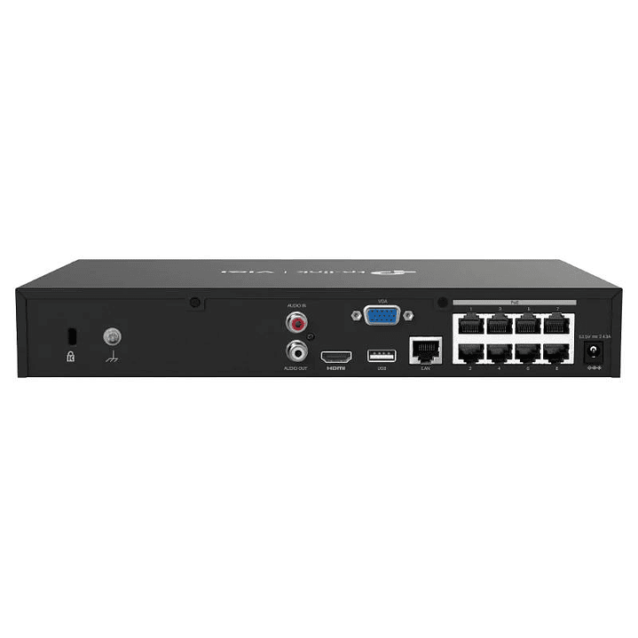 VIGI Grabador IP NVR1008H-8MP Rack 01 HDD 08 C PoE 2