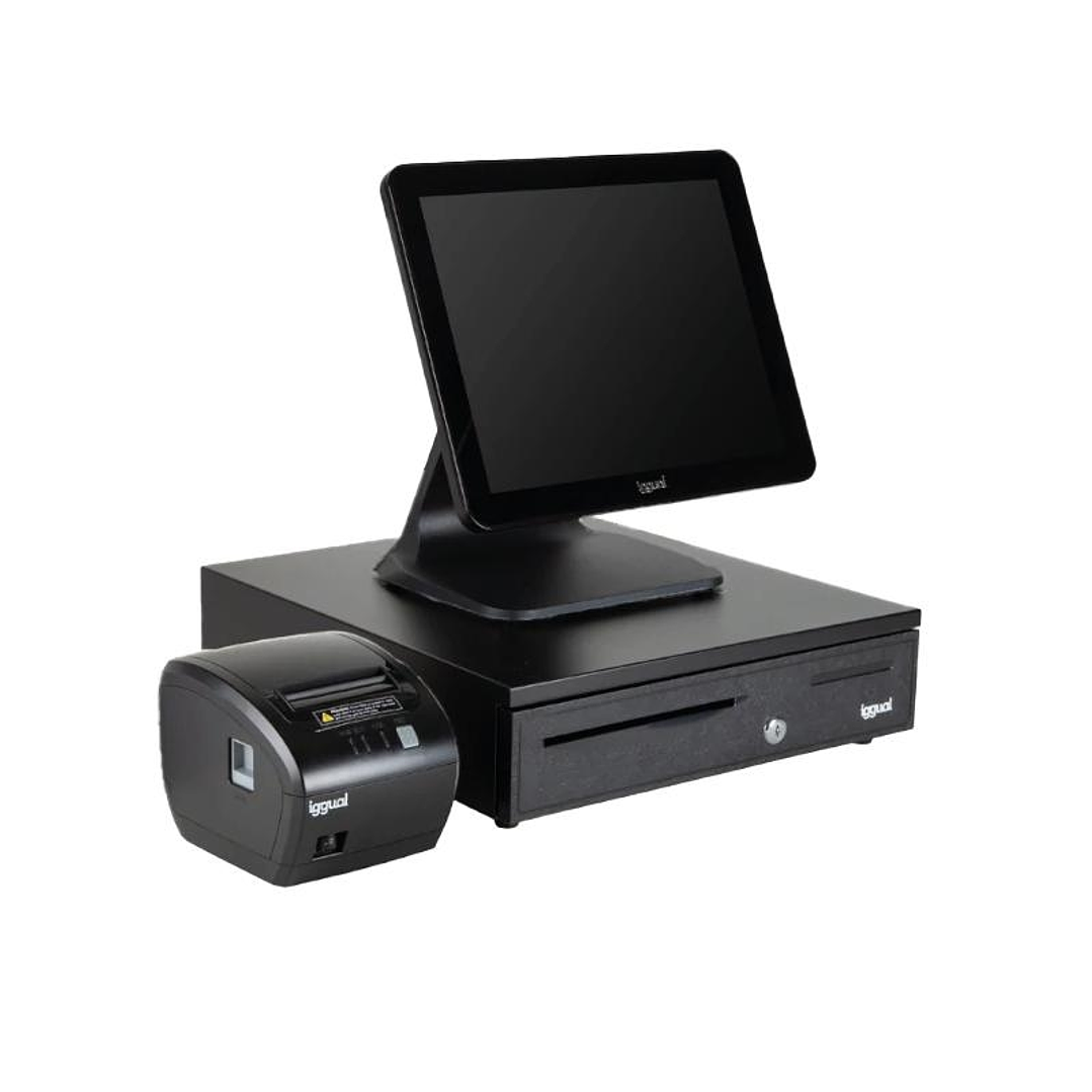 iggual Pack completo TPV 15 AIO EASY 80 IRON-50 1