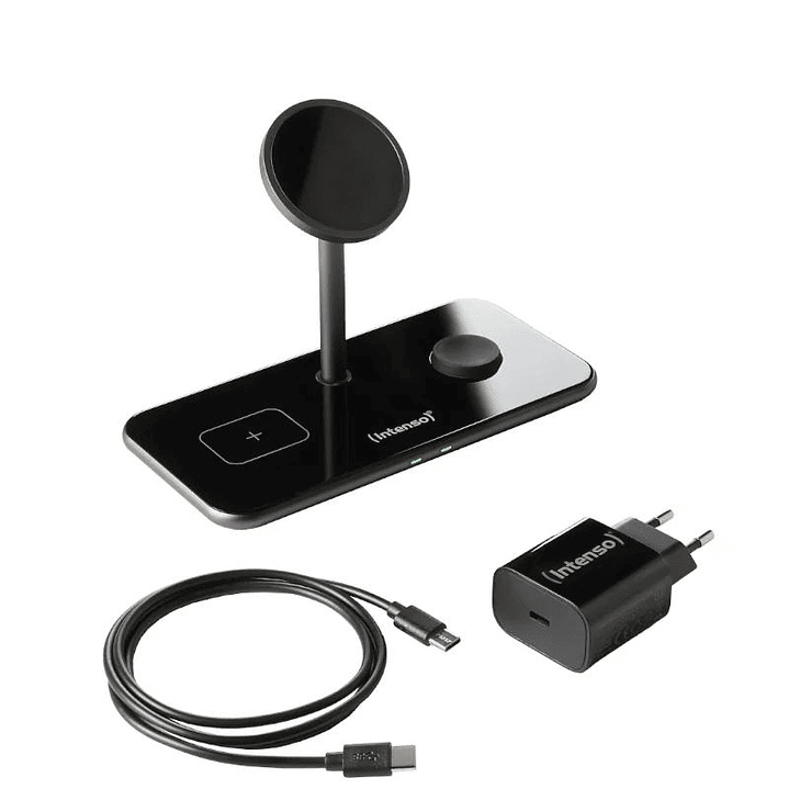 Intenso | Cargador inalámbrico MB13 3en1 3