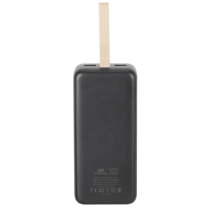 RIVACASE Powerbank VA2585 30000mAh QC/PD/LCD 20W 4