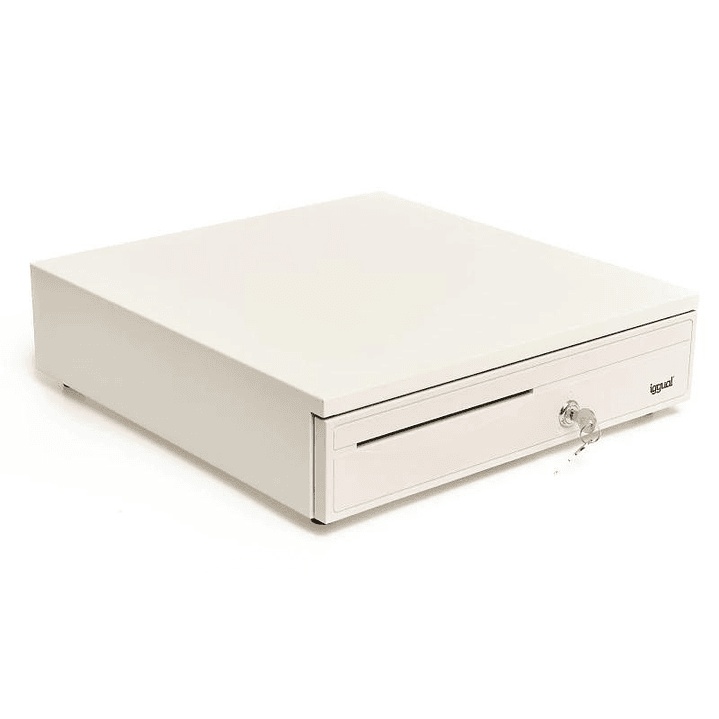 iggual Cajón portamonedas IRON-30W 42cm 5+5 blanco 3