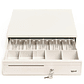 iggual Cajón portamonedas IRON-30W 42cm 5+5 blanco - thumbnail 4