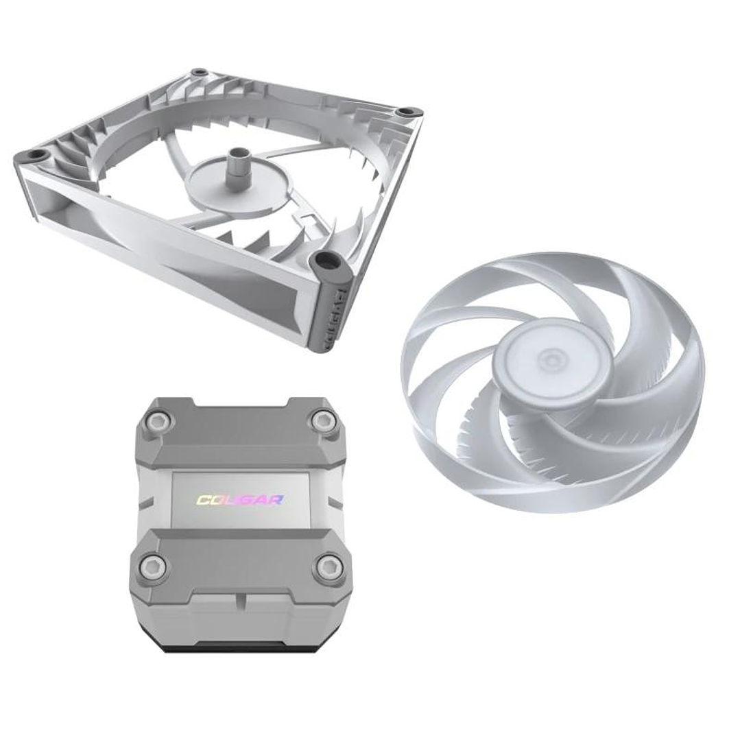 Cougar Poseidon Ultra 240 Argb White 4