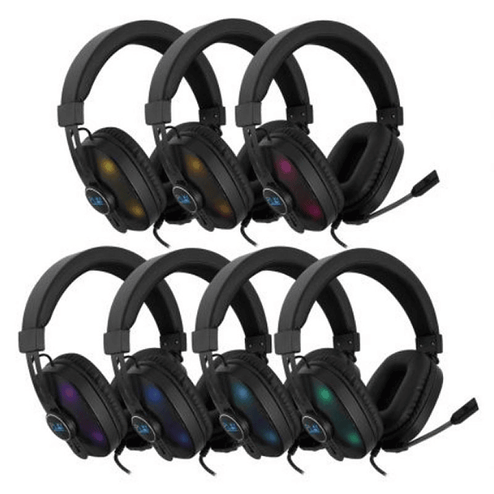 Ewent Auricular PL3321 iluminación LED RGB 4