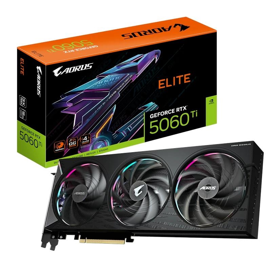 Gigabyte VGA NVIDIA RTX 5060 TI AORUS E 16GB DDR7 1