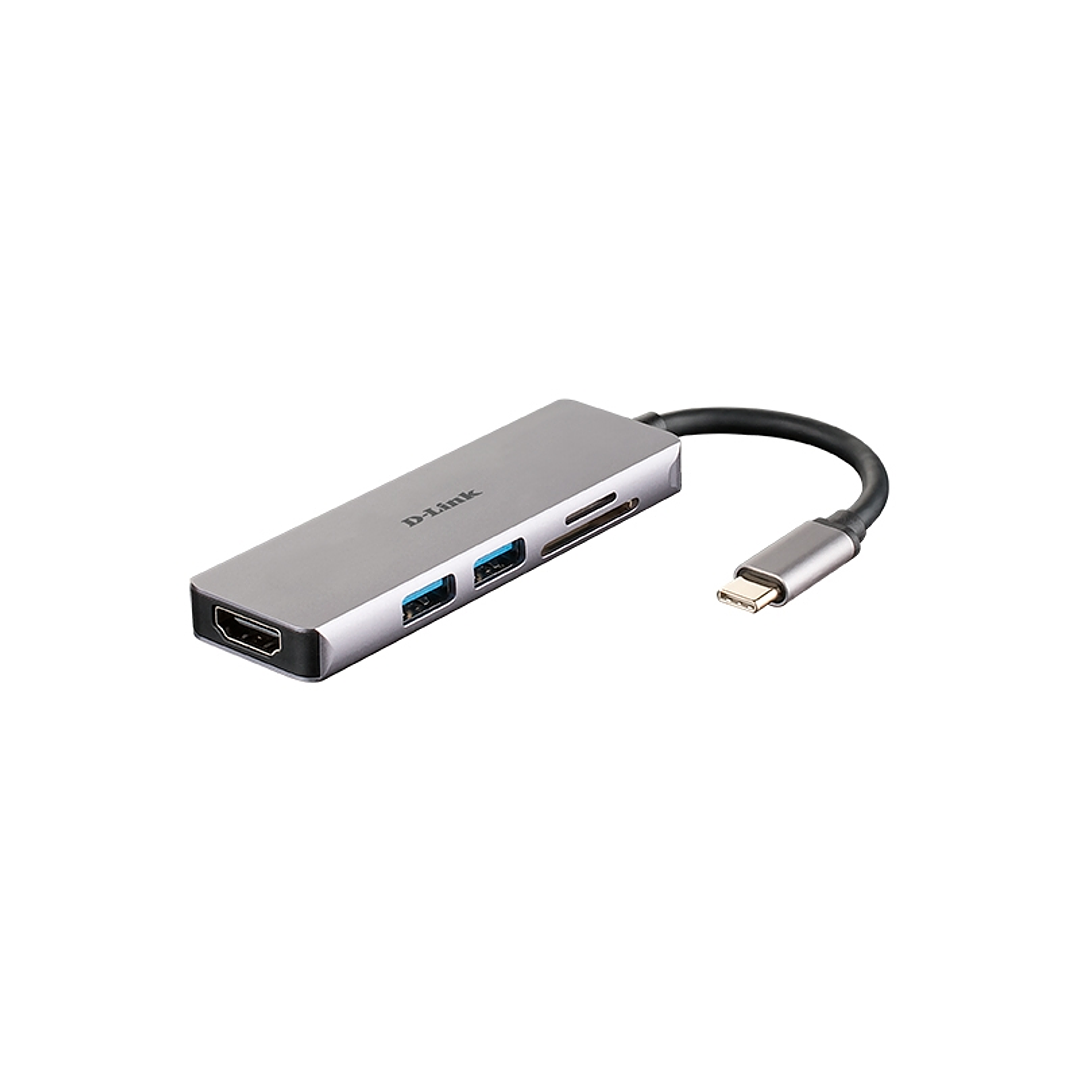 D-Link DUB-M530 Hub HDMI/2USB 3.0/USB-C/SD/MicroSD 1