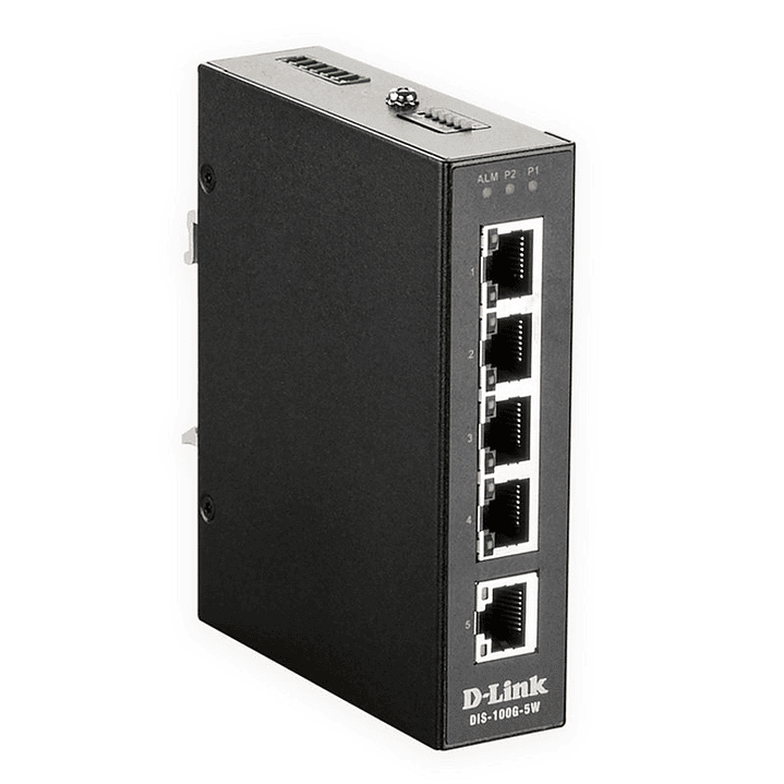 D-Link DIS-100G-5W Switch Industrial 5xGB 1