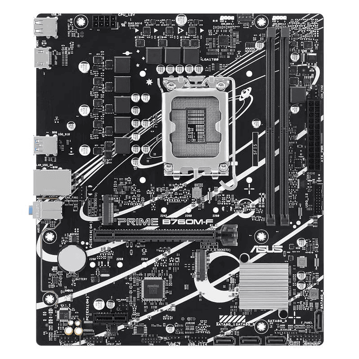 ASUS Placa Base PRIME B760M-F DDR5 mATX 1700 2