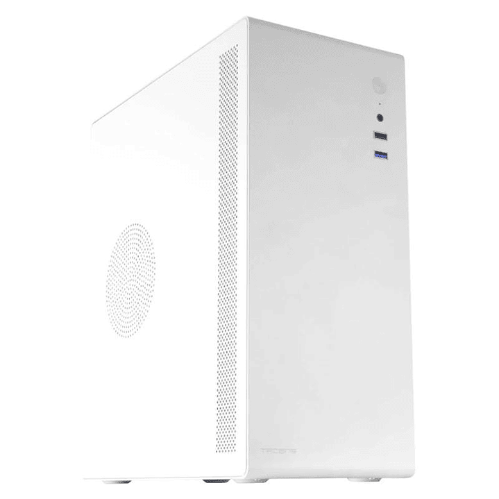 TACENS Caja Microatx NOVAX 1X 8MM FAN,Blanco 1