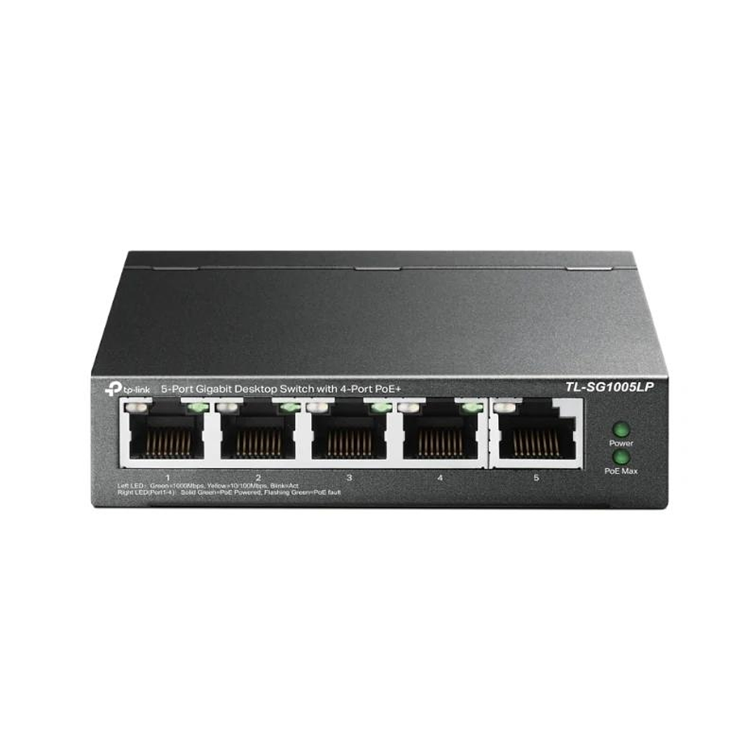 TP-Link TL-SG1005LP Switch 5xGb (4xPoE+) 1