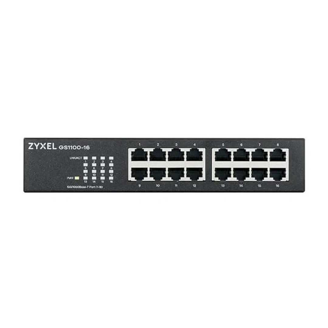 Zyxel GS1100-16 v3 Switch 16xGbE no gest Desk/Rack 1
