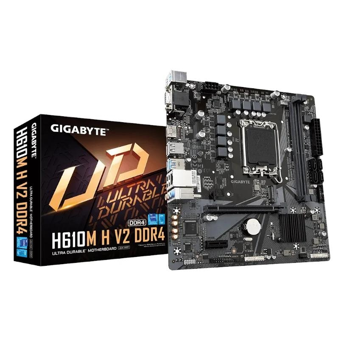 Gigabyte Placa Base H610M H V2 DDR5  mATX 1700 1