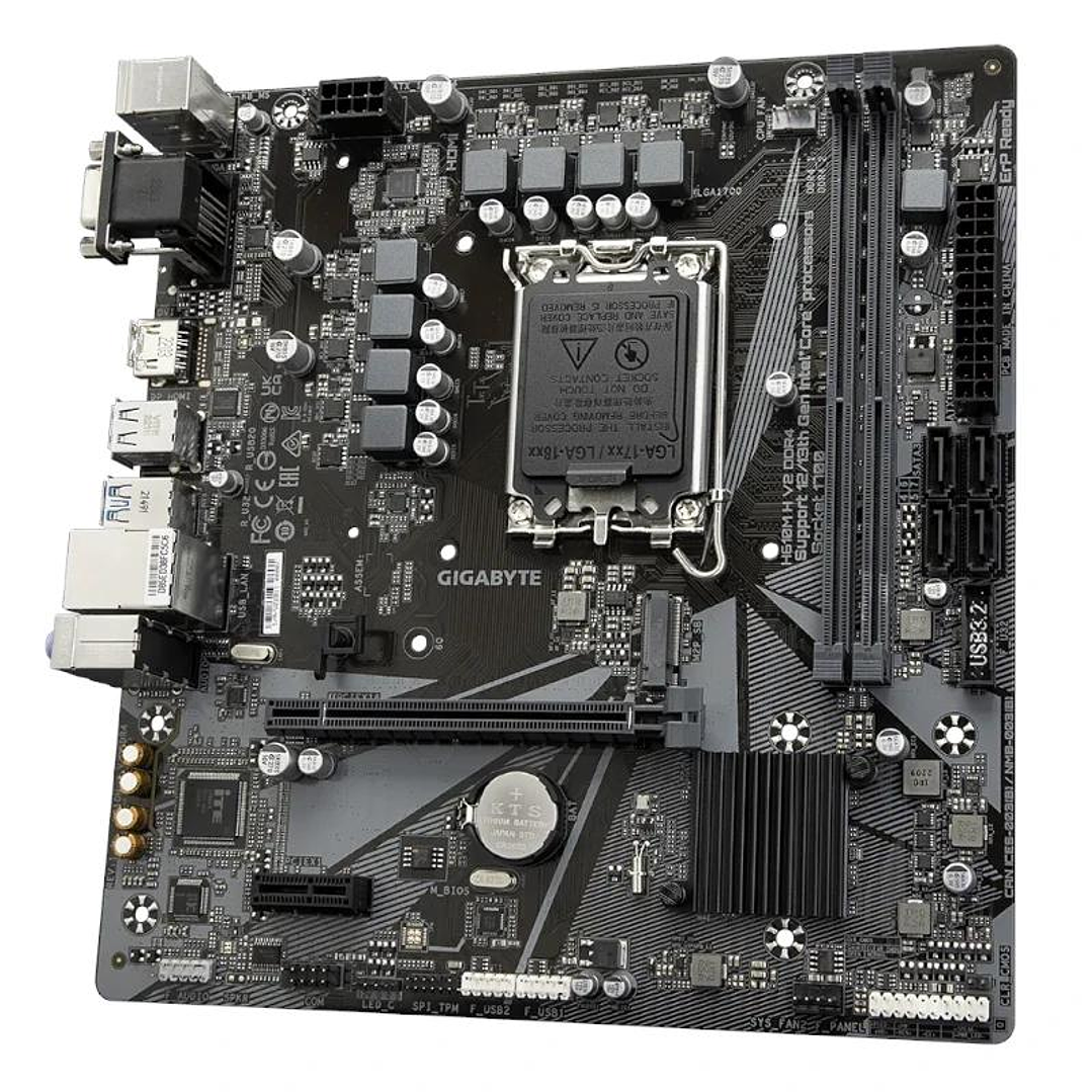Gigabyte Placa Base H610M H V2 DDR5  mATX 1700 3