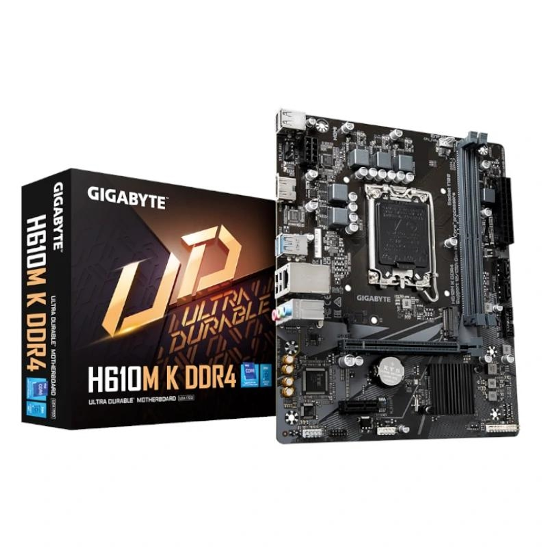 Gigabyte Placa Base H610M K DDR4  mATX 1700 1